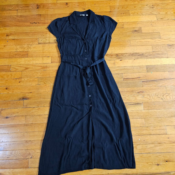 Wilfred Dresses & Skirts - Aritzia Wilfred Black Midi Dress Size Small